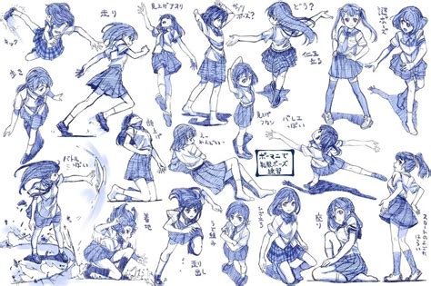 Позы и тело) | =уроки рисования манги и аниме= | Anime poses reference ...