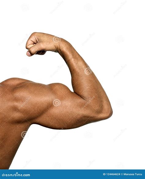 close   mans arm showing biceps stock photo image  lifestyle