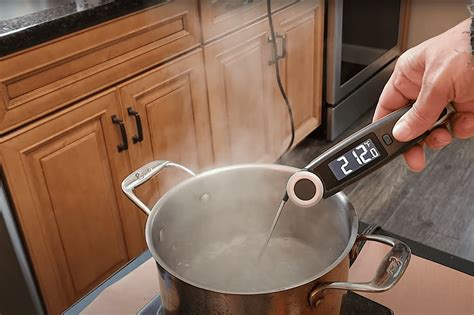 how to calibrate a cooking thermometer