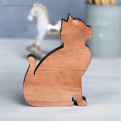 Фигурки кошек из дерева - картинки и фото koshka.top