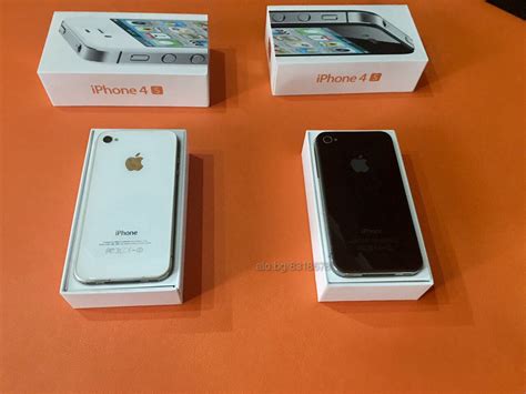 iPhone 4s 16Gb Black черен, бял Фабрично отключен Айфон телефон Телефон ...