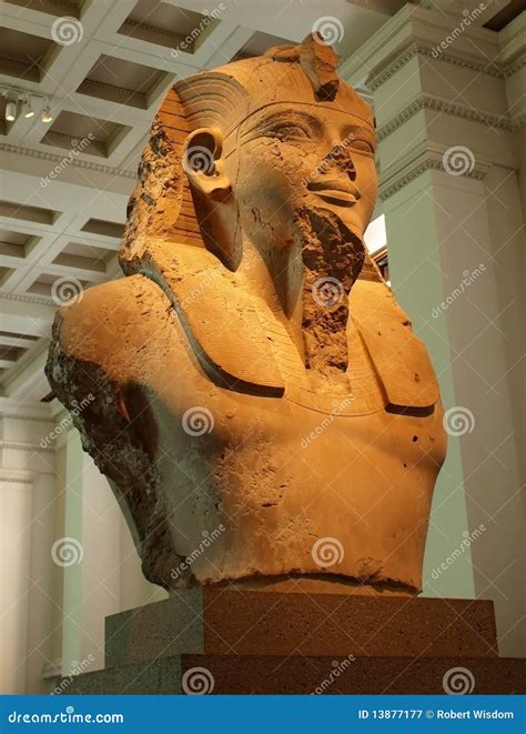A Pharaoh Statue Inside Of The Museum Of Egyptian Antiquities, Known