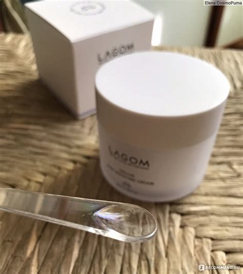 Крем для лица Lagom Cellus Deep Moisture Cream - «Базовый увлажняющий ...