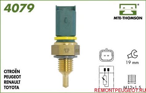 Пежо 307 датчики