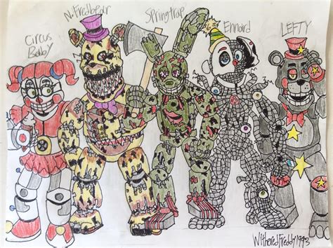 The Afton Saga (FNaF 6 AU) : r/fivenightsatfreddys