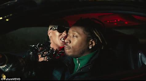 Amber Rose gets sexy with Future in Mask Off | Daily Mail Online
