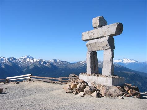 Whister Monument, Canada | Monument atop Whistler Mountain | Flickr