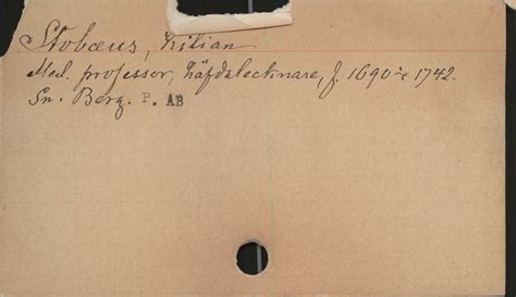 #61908 Stobaus, Kilian (1690-1742)