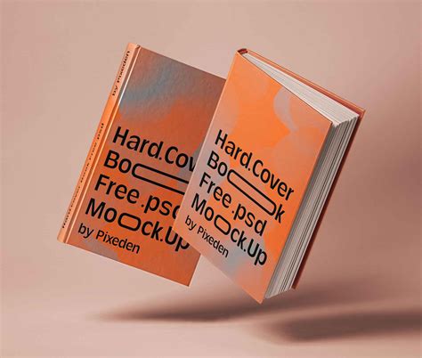 hardcover book mockup