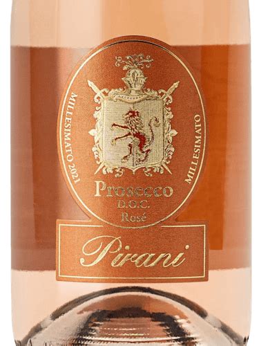 Pirani Wine Rosé Prosecco Millesimato Extra Dry | Vivino France