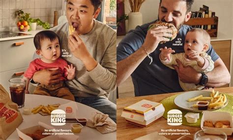 burger ad campaigns burger kings  campaign suggests  babies