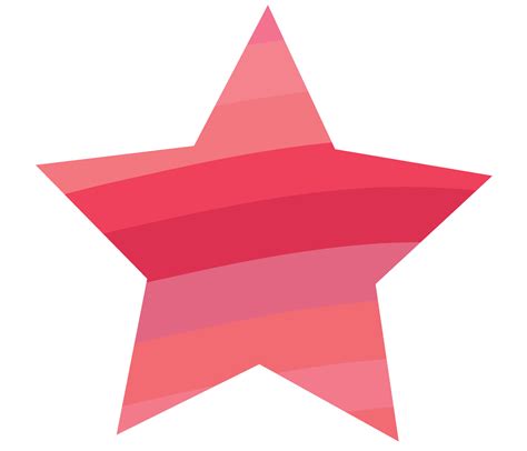 star colorful fancy lines mixed tone  png  transparent