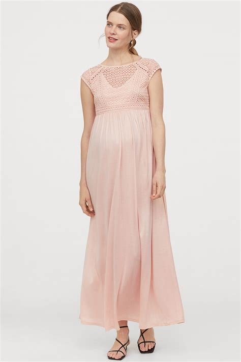 MAMA Dress with a lace bodice