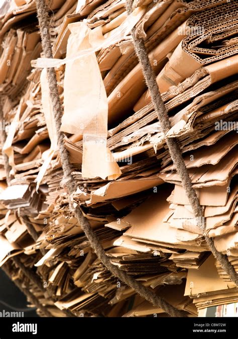 Recycling truck with carton in China Stock Photo - Alamy