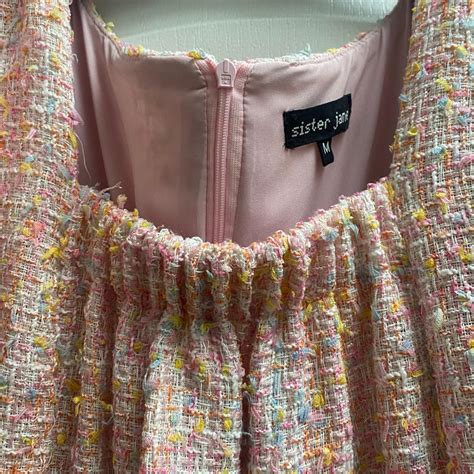 Sister Jane Women's Pink Dress | Depop