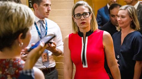 Kyrsten Sinema target of more progressive media ire for opposition to