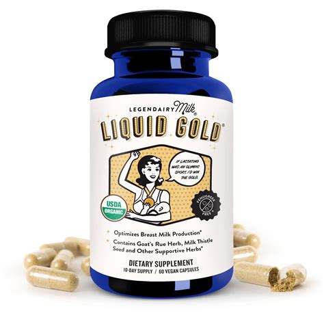Legendairy Milkliquid Gold Lactation Support Lactation Supplement With