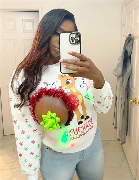 Ellie The Empress on Twitter: "Ugly Christmas sweater party…do you