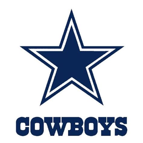 Dallas Cowboys Star Vinyl Decal