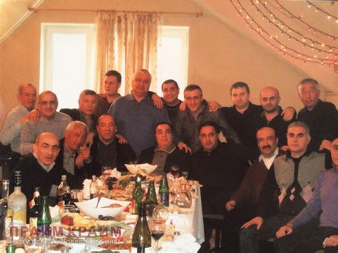 sits in the center thief in law Aslan Usoyan until the moment of his ...