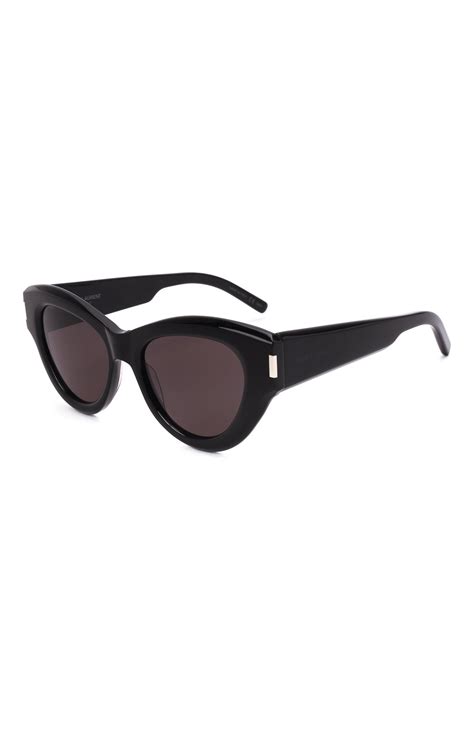 Женские черные солнцезащитные очки SAINT LAURENT купить в интернет ...