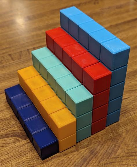 Skyscrapers/Towers blocks for Julia Robinson Math Festival - 3D