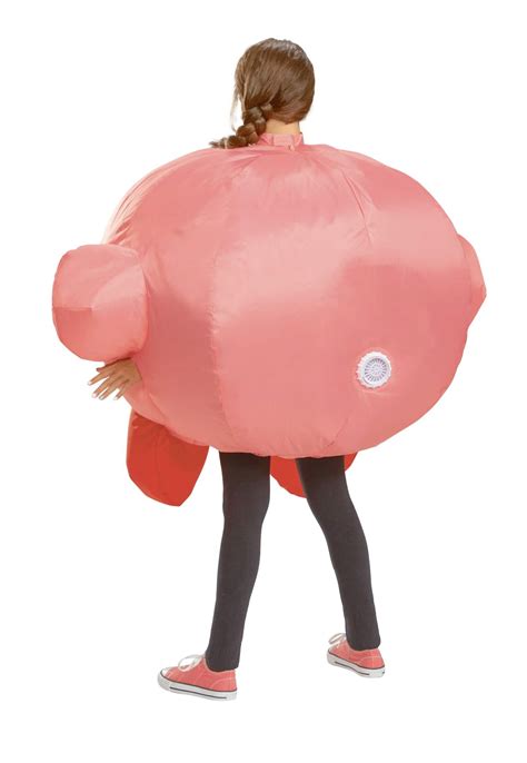 Costume d'Halloween gonflable de Kirby de Nintendo, enfant, taille