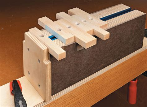 Woodworking finger joint jig ~ Jarrells