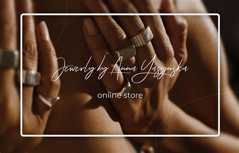 Online store - Ювелірні прикраси Анни Ясинської :: Behance