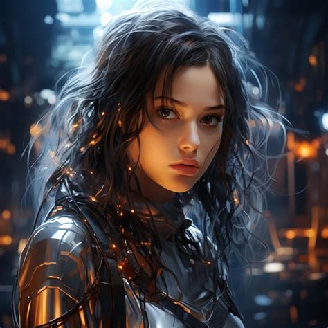 cyber girls image ideas   hd  premium ai generated image