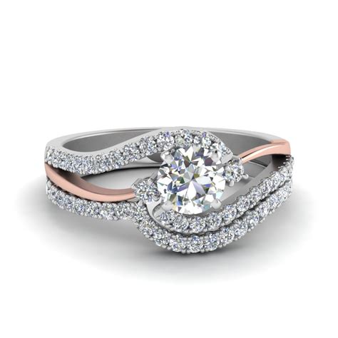 Two Tone Wedding Ring Sets - Wedding Rings Sets Ideas