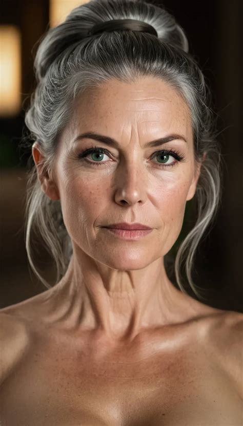 Gray Hair (AI) by Belapho on DeviantArt