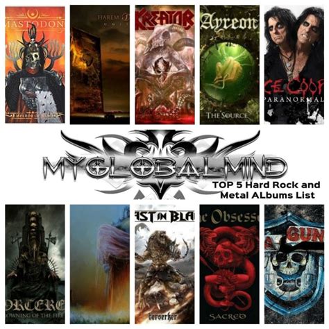 Best Hard Rock and Heavy Metal Albums of 2017 Myglobalmind Staff ...