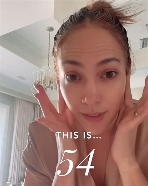 Jennifer Lopez gives fans 'no-filter' look at her skincare routine