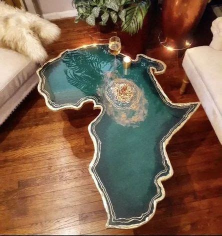 Красота из эпоксидки в интерьере | Resin furniture, Apartment decor ...