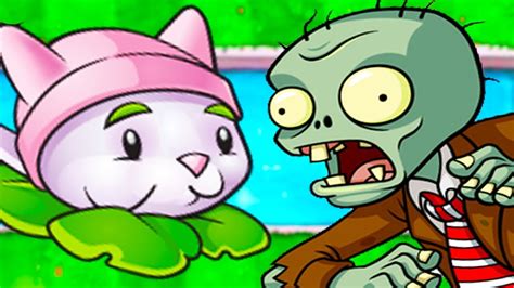 КОТИКИ ПРОТИВ ЗОМБИ! - Plants Vs Zombies [Растения Против Зомби] #27 ...