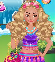 Princess Moana Dress up - AgnesGames.com