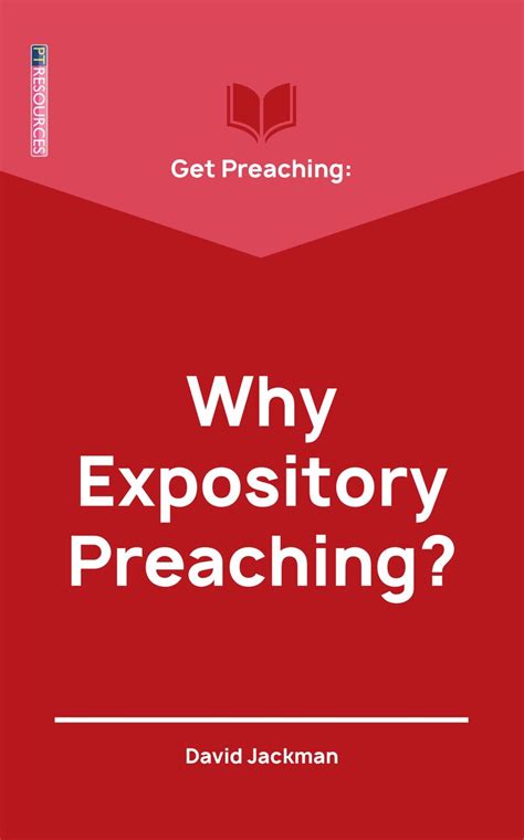 Get Preaching: Why Expository Preaching by David Jackman - Christian ...