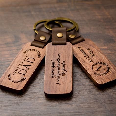 Engraved Wooden Keychain: Design VII | ubicaciondepersonas.cdmx.gob.mx