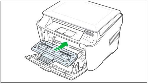 Samsung SCX-4100 - перераспределение тонера