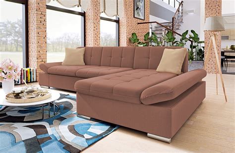 Kampinė sofa-lova LAVIVA-Right-Uttario Velvet 2955 + Uttario Velvet ...