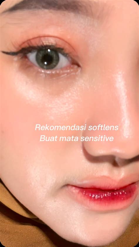 amel beauty enthusiast softlens pertamaku dulu pas  belajar