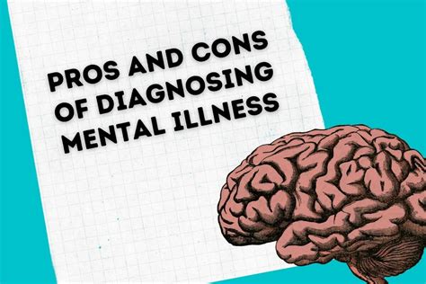 Pros and cons of diagnosing mental illness