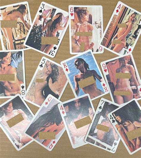 Vintage Nude Playing Cards | #4621046564