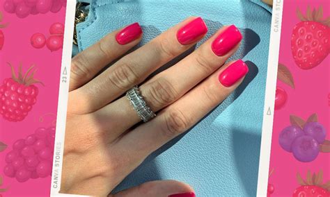Ягодный маникюр: самые сочные цвета для коротких и длинных ногтей | theGirl