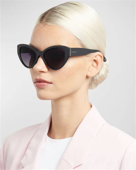 kate spade new york paisleigh acetate cat-eye sunglasses | Neiman Marcus