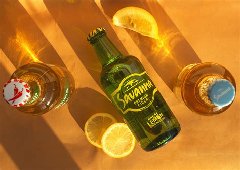 Product Photography: Savanna Cider on Behance