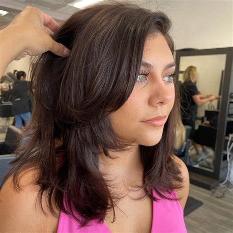how to cut your own mid length hair