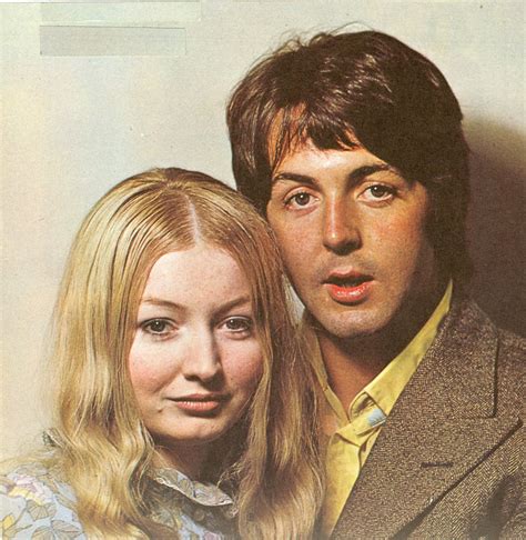 vintage everyday: Paul McCartney and Mary Hopkins, Sept 1968