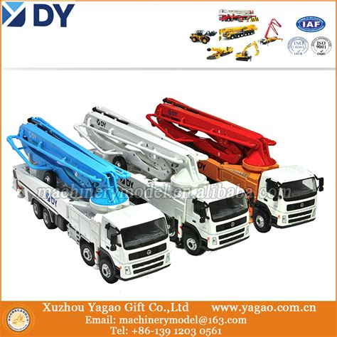 1:50 Scale Construction Model for Korea DY Original Concrete Pump Truck ...